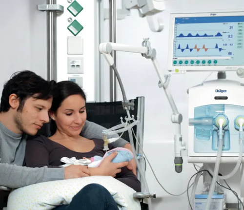 Аппарат ИВЛ для новорожденных и детей Dräger Babylog VN500