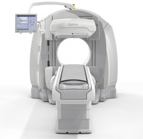 Компьютерный томограф GE Optima NM/CT 640
