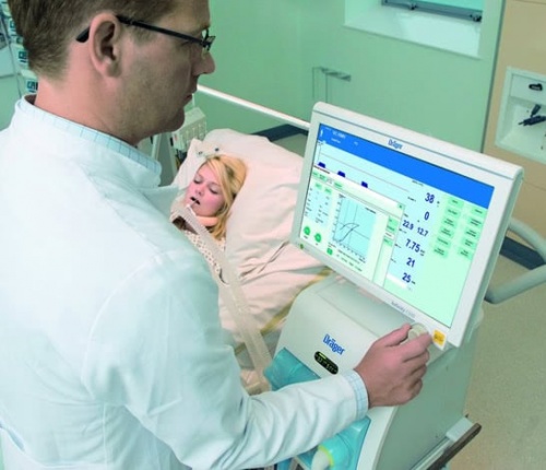 Аппарат ИВЛ Dräger Evita Infinity V500